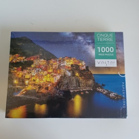 VASTAR 1000 Piece Jigsaw Puzzle for Adults | Cinque Terre Landscape | NIB - Picture 3 of 5